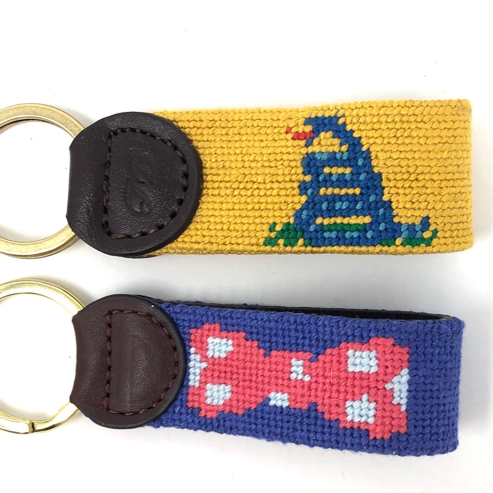 Needlepoint Key Fobs